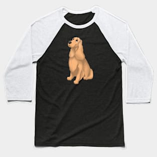 Red English Cocker Spaniel Dog Baseball T-Shirt